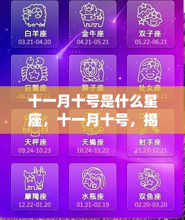 十一月十号星座揭秘，揭开星座运势的神秘面纱
