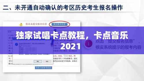 独家试唱卡点教程，卡点音乐2021 